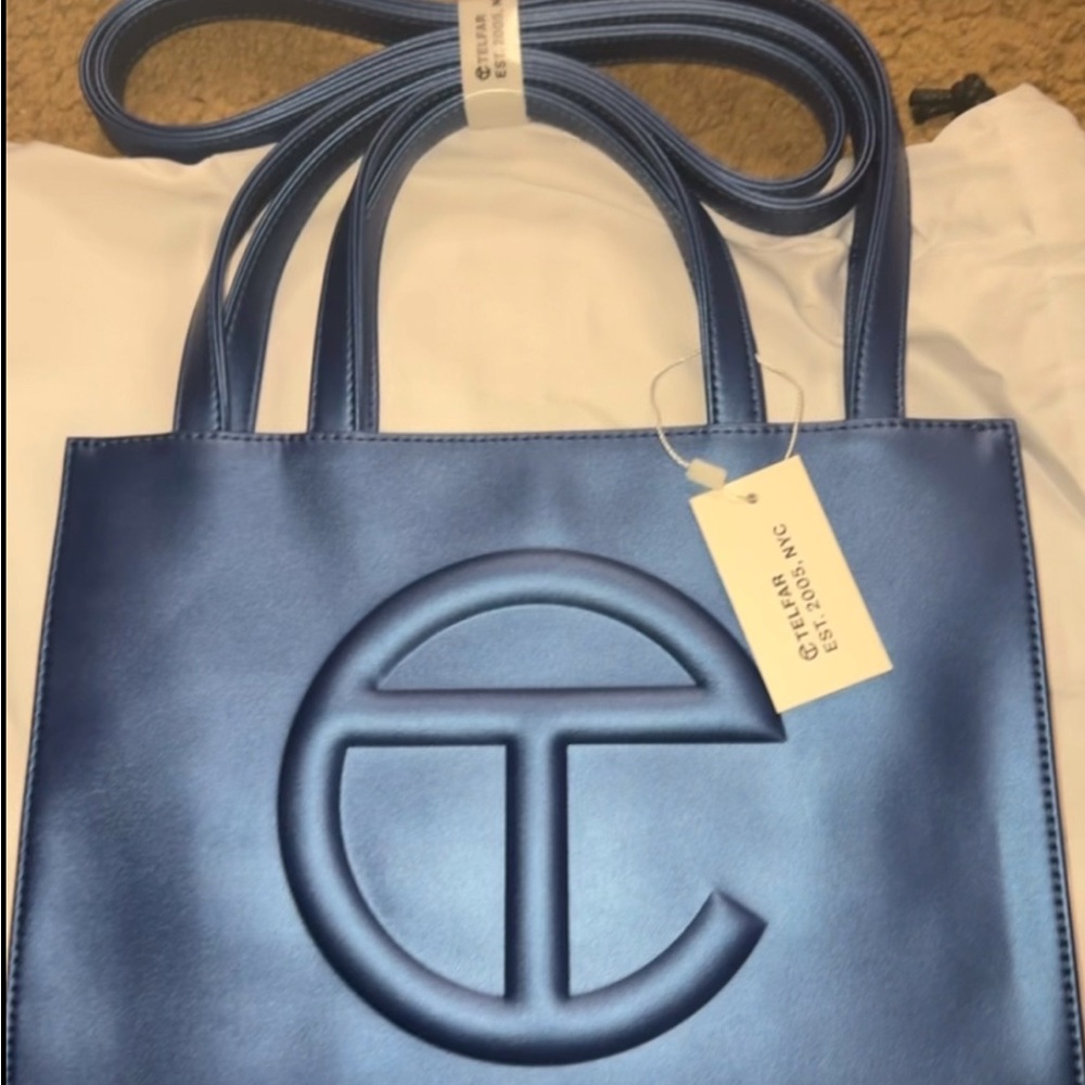 Telfar Bag in COLOR COBALT SMEDIUM